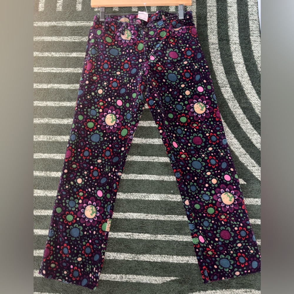 Y2K rare ESPIRIT corduroy festival retro rave hipi boho floral 60s 70s style